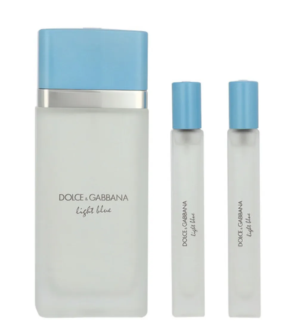 Light Blue 100 ml + 2 x EDT MINI toaletna voda za ženske 10 ml