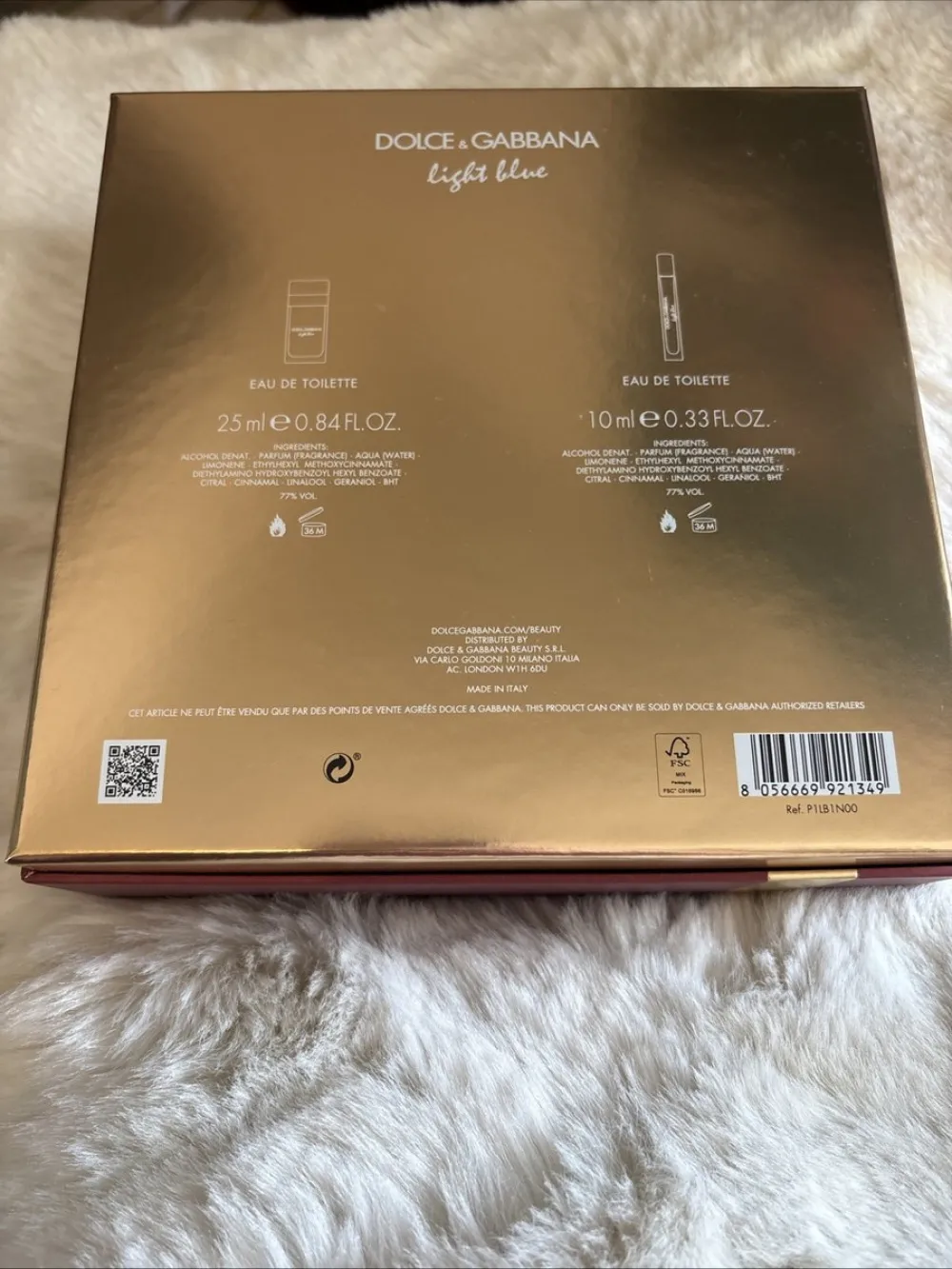 Light Blue 2025 100 ml + EDT MINI toaletna voda za ženske 10 ml