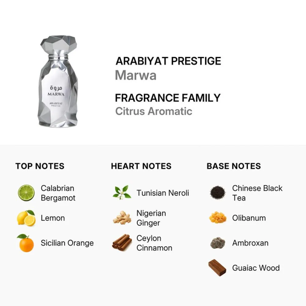 Marwa parfumska voda za moške 100 ml