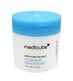Medicube Zero Pore Pad Mild piling blazinice za obraz za občutljivo kožo 70 kosov