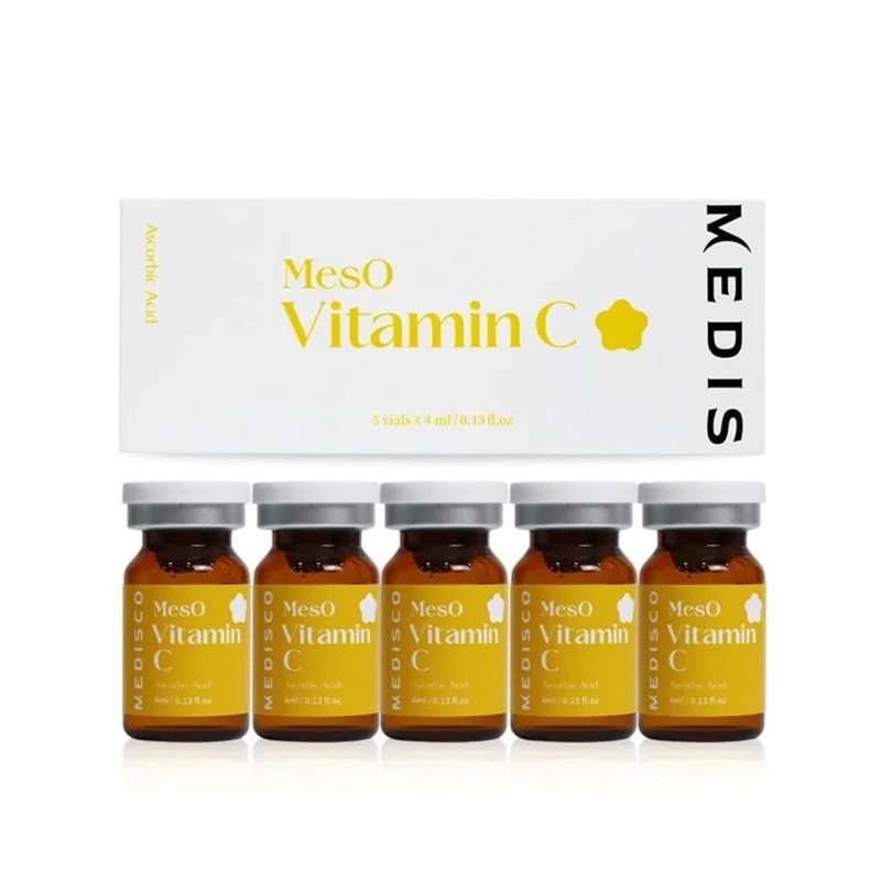Meso serum z vitaminom C za mikroiglični mezoterapevtski sistem 5 x 5 x 4 ml