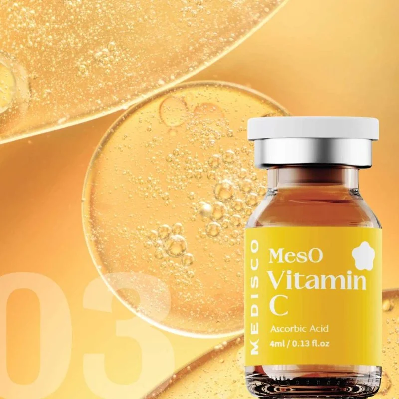 Meso serum z vitaminom C za mikroiglični mezoterapevtski sistem 5 x 5 x 4 ml
