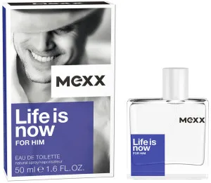 Mexx Life Is Now For Him toaletna voda za moške 50 ml