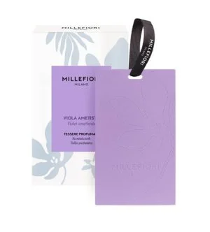 Millefiori Viola Ametista dišeča kartica 3 kosi