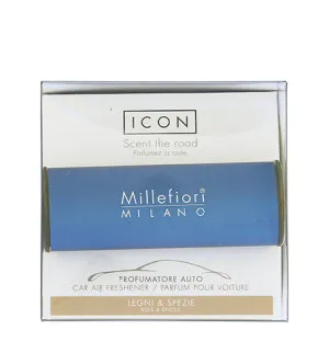 Millefiori Icon Classic Legni & Spezie vonj za avto modra
