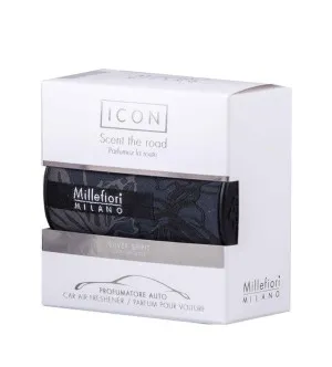 Millefiori Icon Textil Floral Silver Spirit dišava za avto