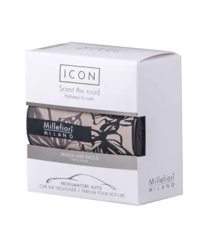 Millefiori Icon Textil Floral Vanilla and Wood vonj za avto