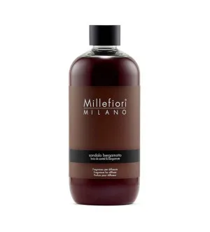 Millefiori Milano Sandalo Bergamotto polnilo za aroma difuzorje 500 ml