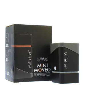 Millefiori Moveo Mini kompaktni dišavni difuzor črne barve
