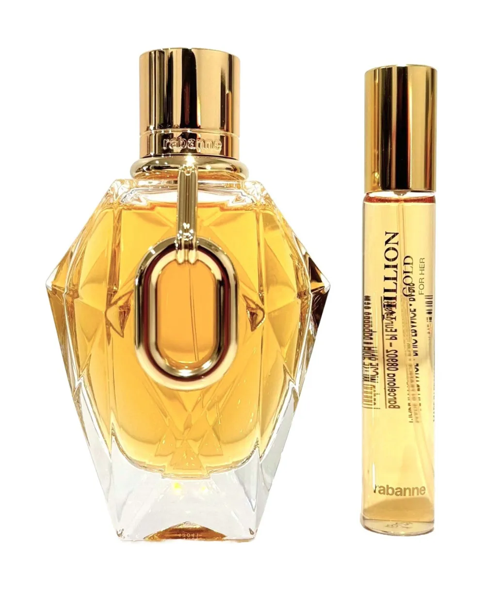 Million Gold For Her 90 ml + EDP parfumska voda za ženske 20 ml