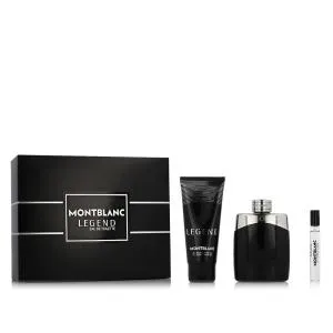 Montblanc Legend for Men EDT 100 ml + EDT MINI 7,5 ml + SG za telo in lase 100 ml M