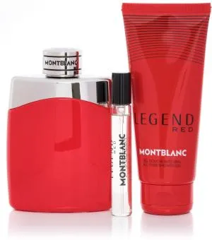 Montblanc Legend Red EDP 100 ml + EDP MINI 7,5 ml + SG za telo in lase 100 ml M
