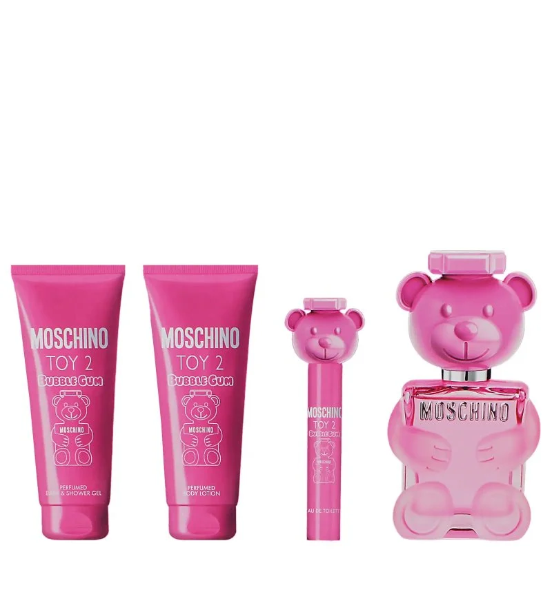 Toy 2 Bubble Gum darilni set 100 ml + mleko za telo 100 ml + gel za prhanje 100 ml + toaletna voda toaletna voda za ženske