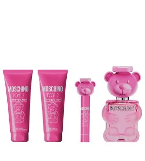 Moschino Toy 2 Bubble Gum darilni set 100 ml + mleko za telo 100 ml + gel za prhanje 100 ml + toaletna voda toaletna voda za ženske