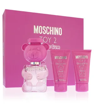 Moschino Toy 2 Bubble Gum darilni set za ženske toaletna voda 50 ml + mleko za telo 50 ml + gel za prhanje 50 ml