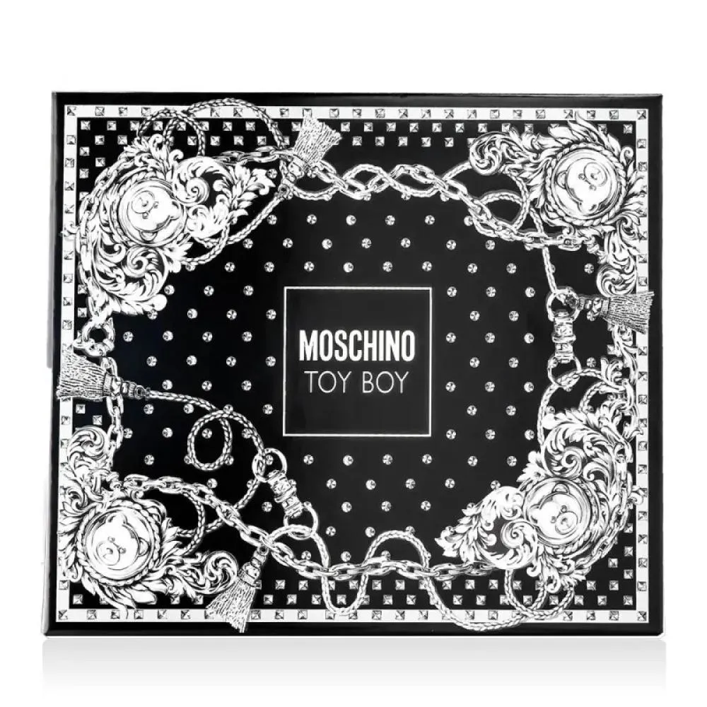 Moschino Toy Boy EDP 50 ml + balzam po britju 50 ml + gel za prhanje 50 ml za moške