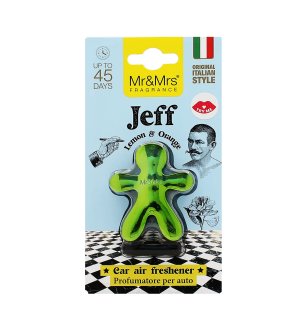 Jeff Limona & Pomaranča dišava za avto zelena