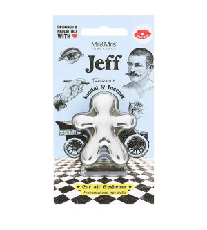 Mr&Mrs Fragrance Jeff Sandal & Incense Dišava za avto