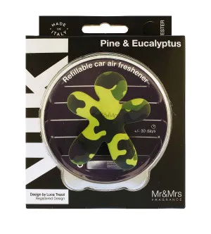 Mr&Mrs Fragrance Niki Pine & Eucalyptus Dišava za avto