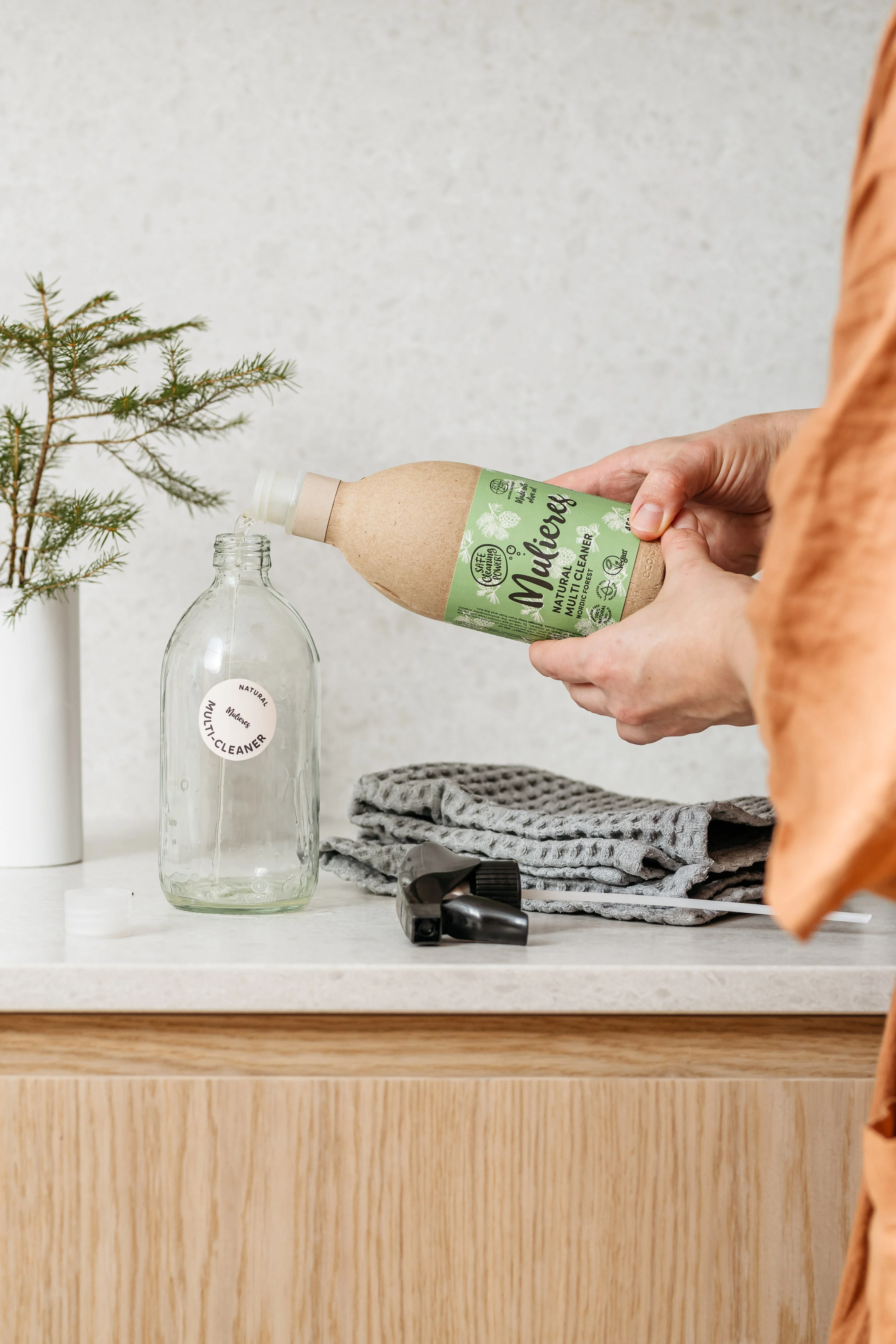 Mulieres Koncentrirano univerzalno čistilo - severni gozd (450 ml)