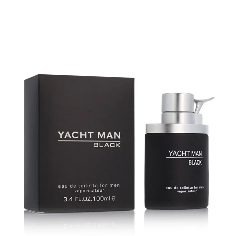 Yacht Man Black toaletna voda za moške 100 ml