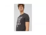 Ecoalf Natal Classic Because T-shirt Man Charcoal