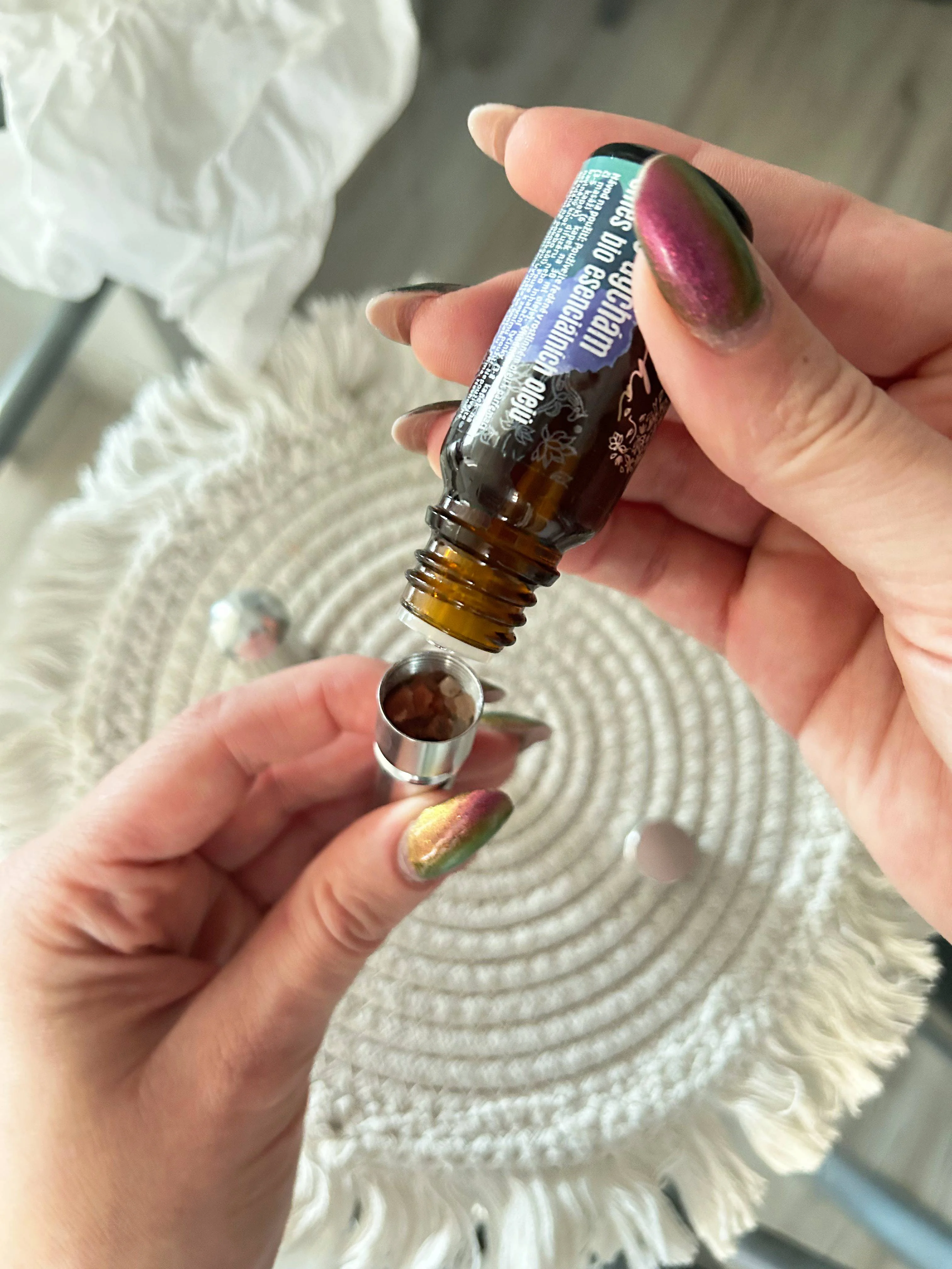 Natasha Aroma komplet z inhalatorjem - Lahko diham - pomoč pri zamašenem nosu