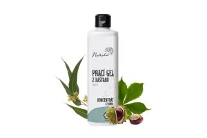 Natasha Pralni gel iz kostanja Sport - koncentrat 500 ml - 33 pralnih odmerkov v 500 ml