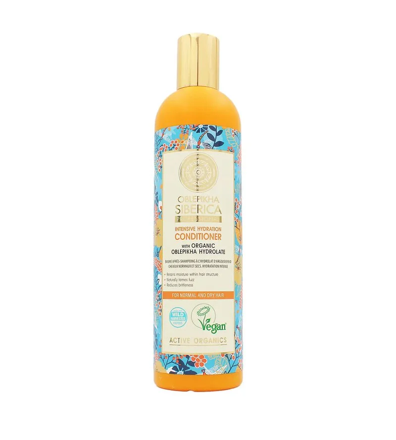 Oblepikha Siberica Intensive Hydration Conditioner rakitov balzam za normalne in suhe lase 400 ml