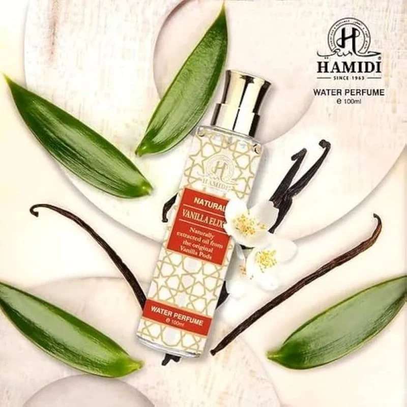 Vanilijev eliksir 100 ml (parfum na vodni osnovi) (serija Hamidi)