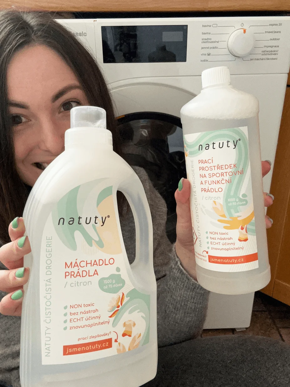 Natuty Sredstvo za izpiranje perila z vonjem limone 1,5 l