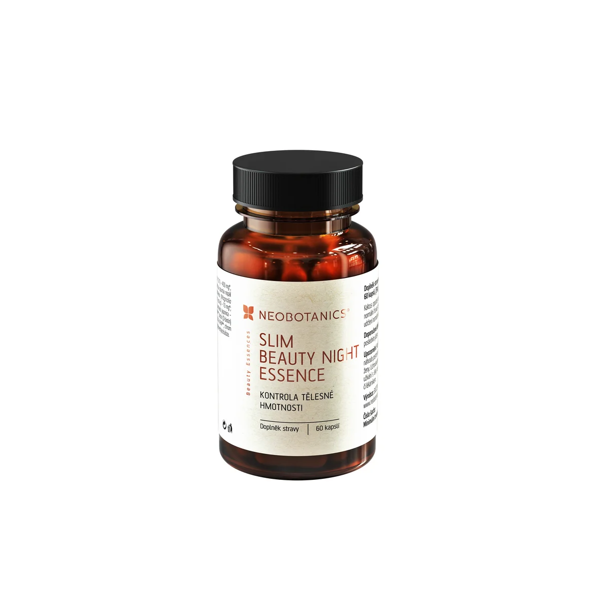 Neobotanics Slim Beauty Night Essence (60 kapsul) - pomaga učinkovito presnavljati maščobe in sladkorje