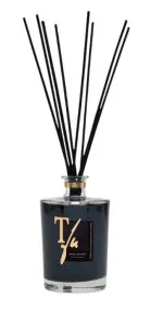 DIVINO STICKS 500 ml dišava za dom - TFU (priloženih 10 črnih bambusovih palčk, 36 cm)