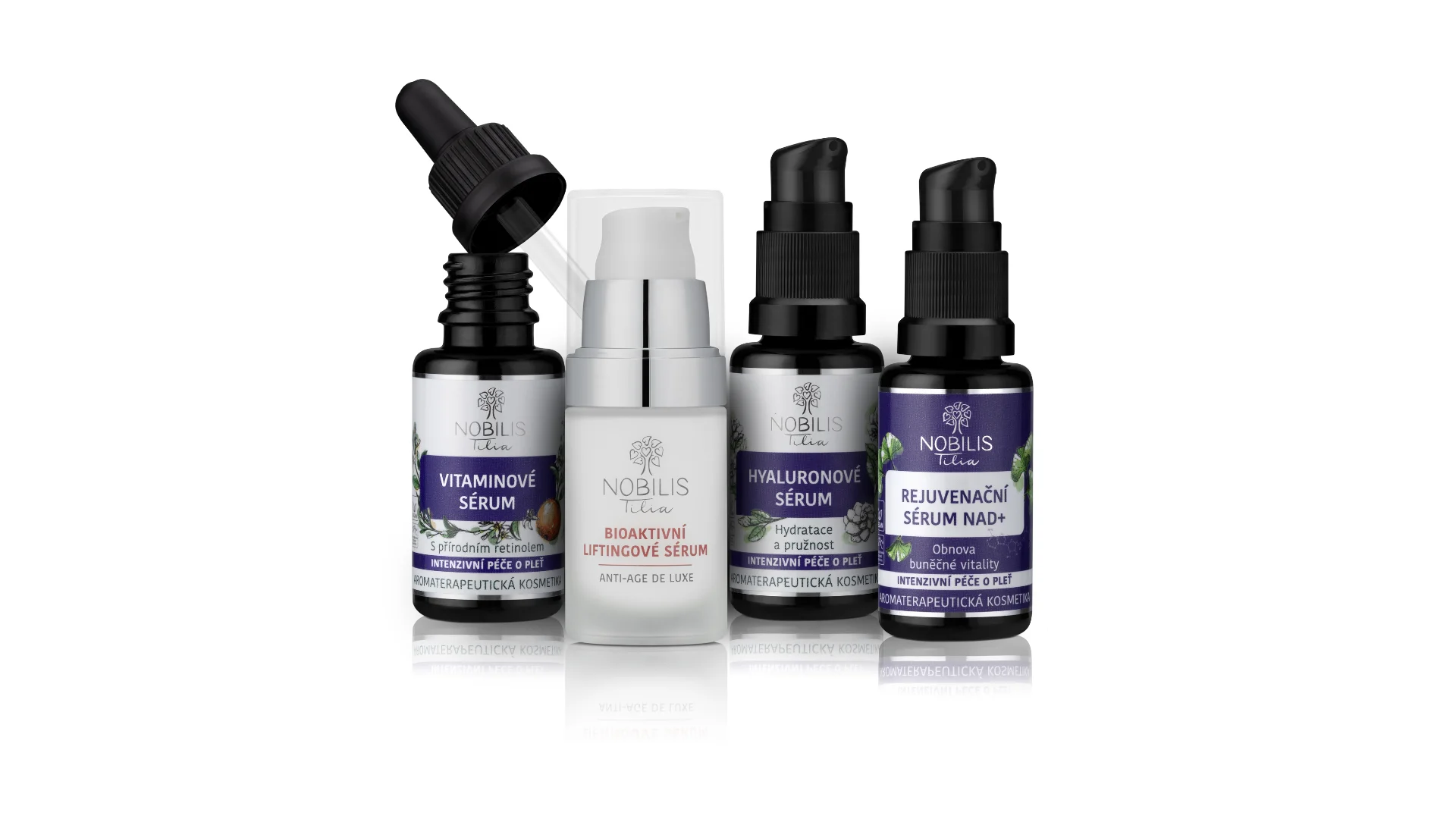 Nobilis Tilia Bioaktivni lifting serum (15 ml) - za zrelo kožo in pigmentne madeže