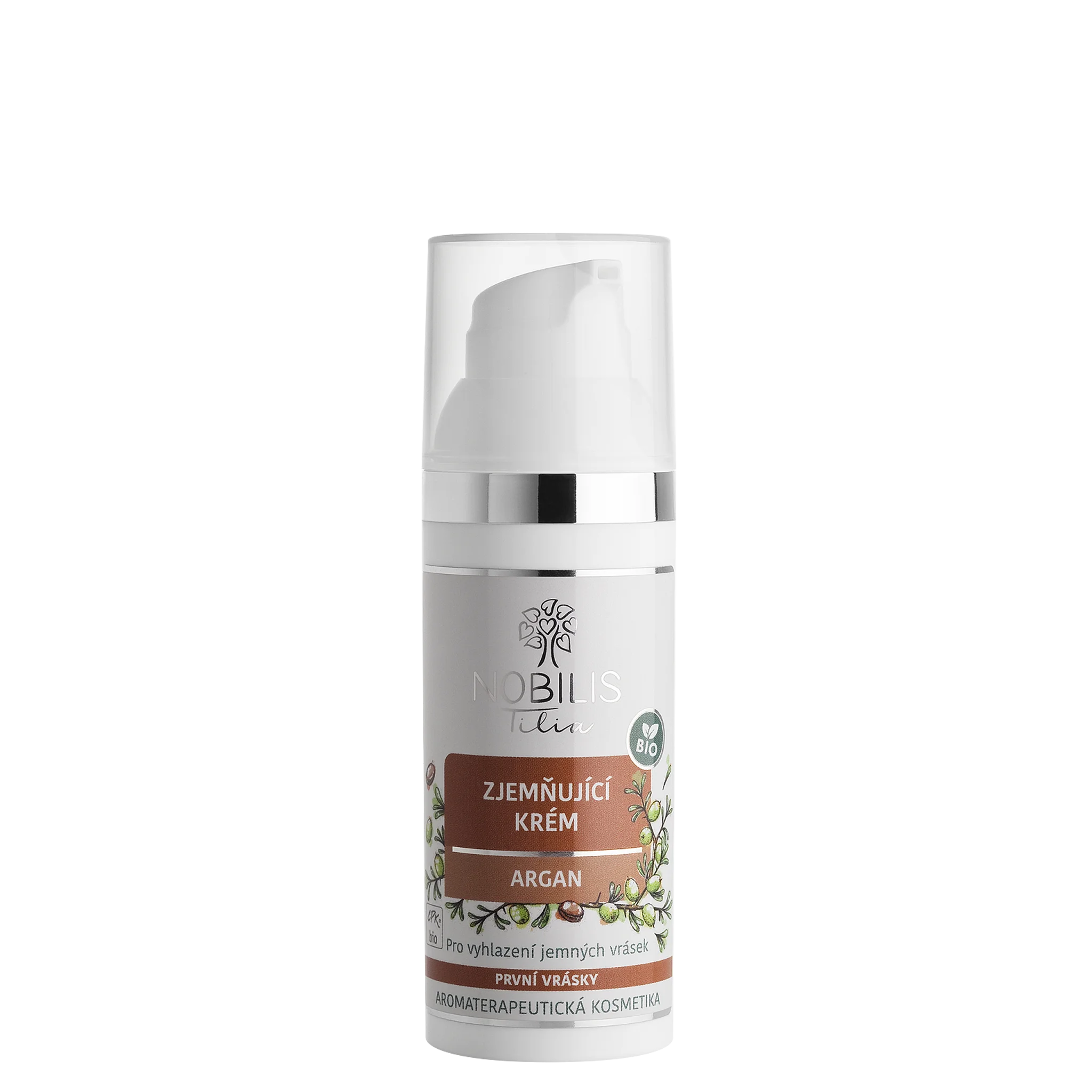 Nobilis Tilia Mehčalna krema Argan BIO 2 ml - vzorec - exp. 06/2026 - dodatna porcija vitalnosti