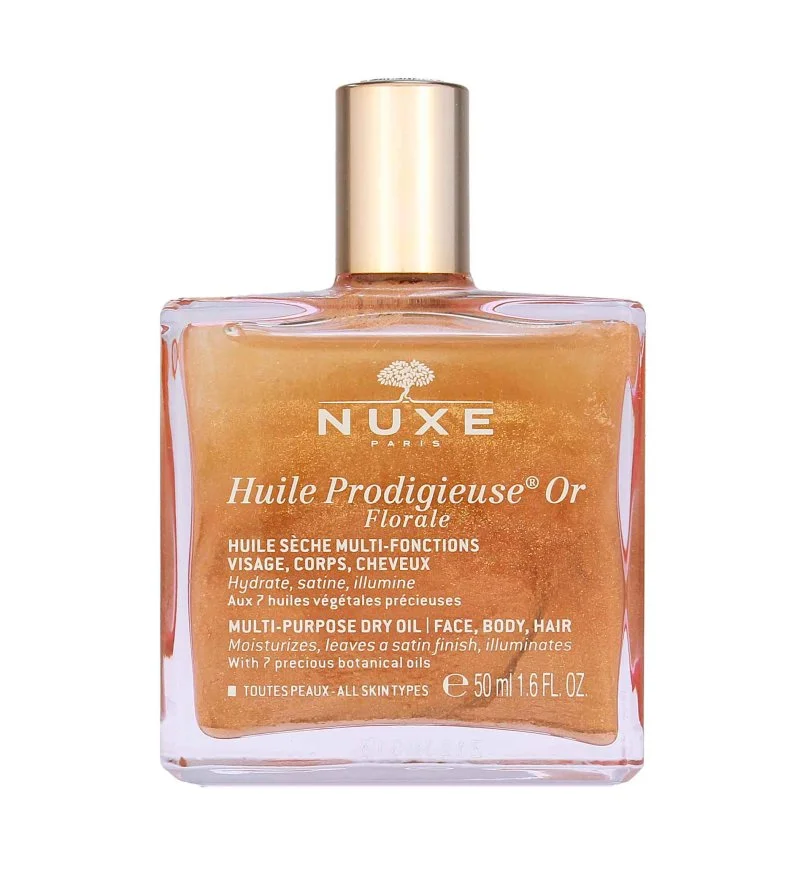Huile Prodigieuse Or Florale večnamensko suho olje za obraz, telo in lase 50 ml