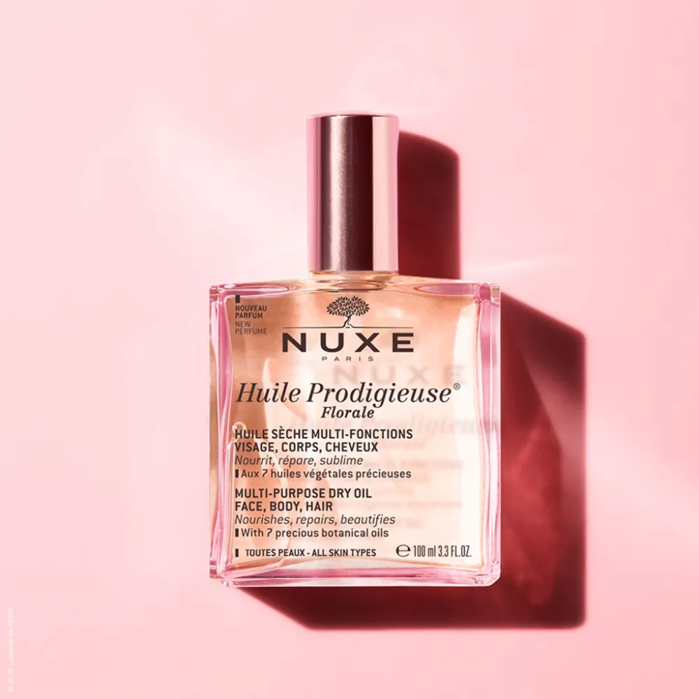Huile Prodigieuse Florale večnamensko suho olje za obraz, telo in lase 100 ml