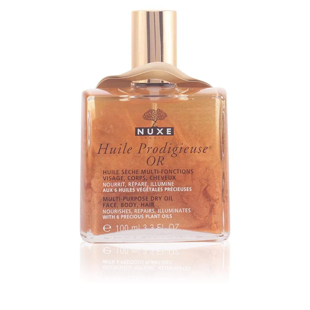 Huile Prodigieuse Or večnamensko bleščeče suho olje za obraz, telo in lase 100 ml