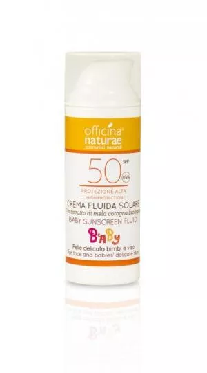 Officina Naturae Otroška krema za sončenje brez vonja SPF 50 BIO (50 ml)