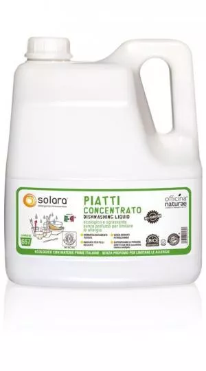 Officina Naturae Zelo koncentriran gel za pomivanje posode - brez parfuma (4 l)