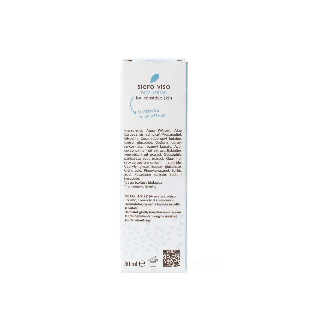 Officina Naturae Serum za občutljivo kožo (30 ml) - pomirja reaktivno kožo