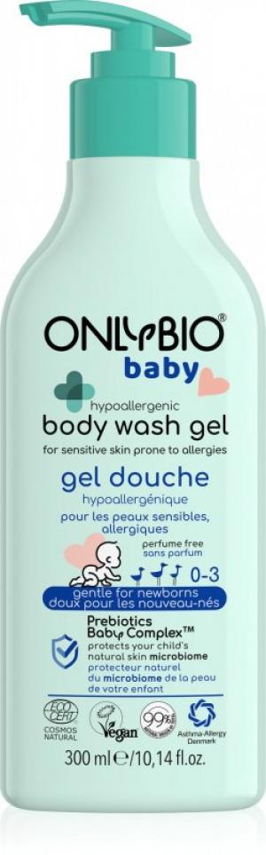OnlyBio Hipoalergeno umivanje za dojenčke (300 ml) - primerno za alergike in atopike