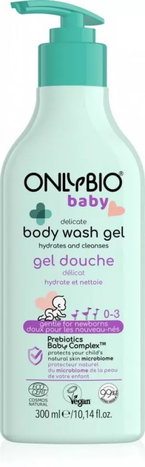 OnlyBio Nežno umivanje za dojenčke (300 ml) - primerno od rojstva