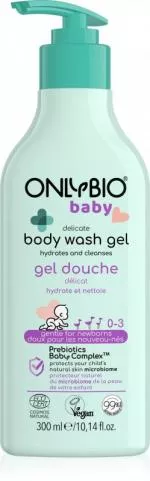 OnlyBio Nežno umivanje za dojenčke (300 ml) - primerno od rojstva