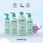 OnlyBio Nežen šampon za otroke od 3. leta dalje (300 ml) - ne zamaši in ne zbada oči