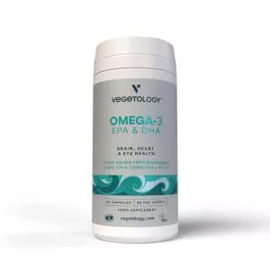 Vegetology Opti3 Omega-3 EPA & DHA z vitaminom D 60 kapsul