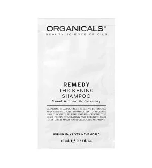 Organicals REMEDY Thickening Shampoo Sweet Almond & Rosemary krepilni šampon za tanke lase