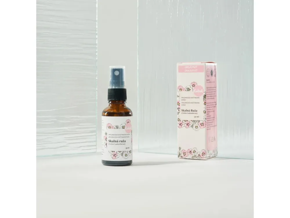 Kvitok Organska cvetlična voda - vrtnica (30ml)