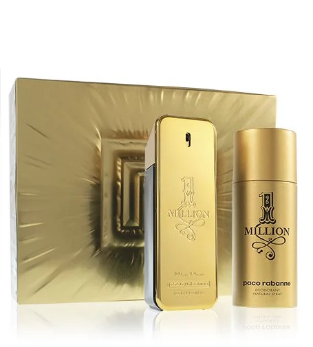 1 Million darilni set 100 ml + deo sprej toaletna voda za moške