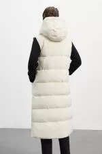 Ecoalf Pagetalf vest woman creamy white